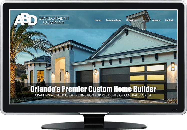 ABD Development website screenshot