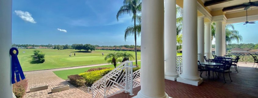 Orlando parade of homes blue ribbon for the golf club view at Providence community